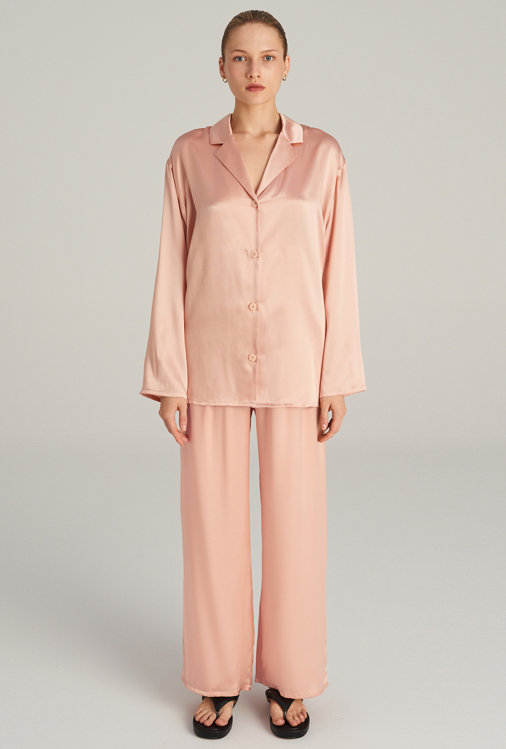 Silk pajamas set